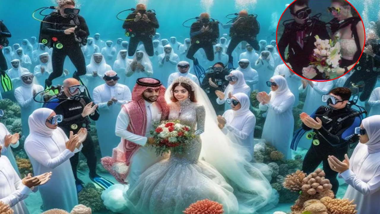 A Romantic Tale Under the Sea: Saudi Arabias Underwater Wedding