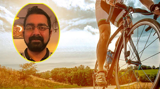 An Indian restaurant manager tragically lost his life in a road accident while riding a bicycle