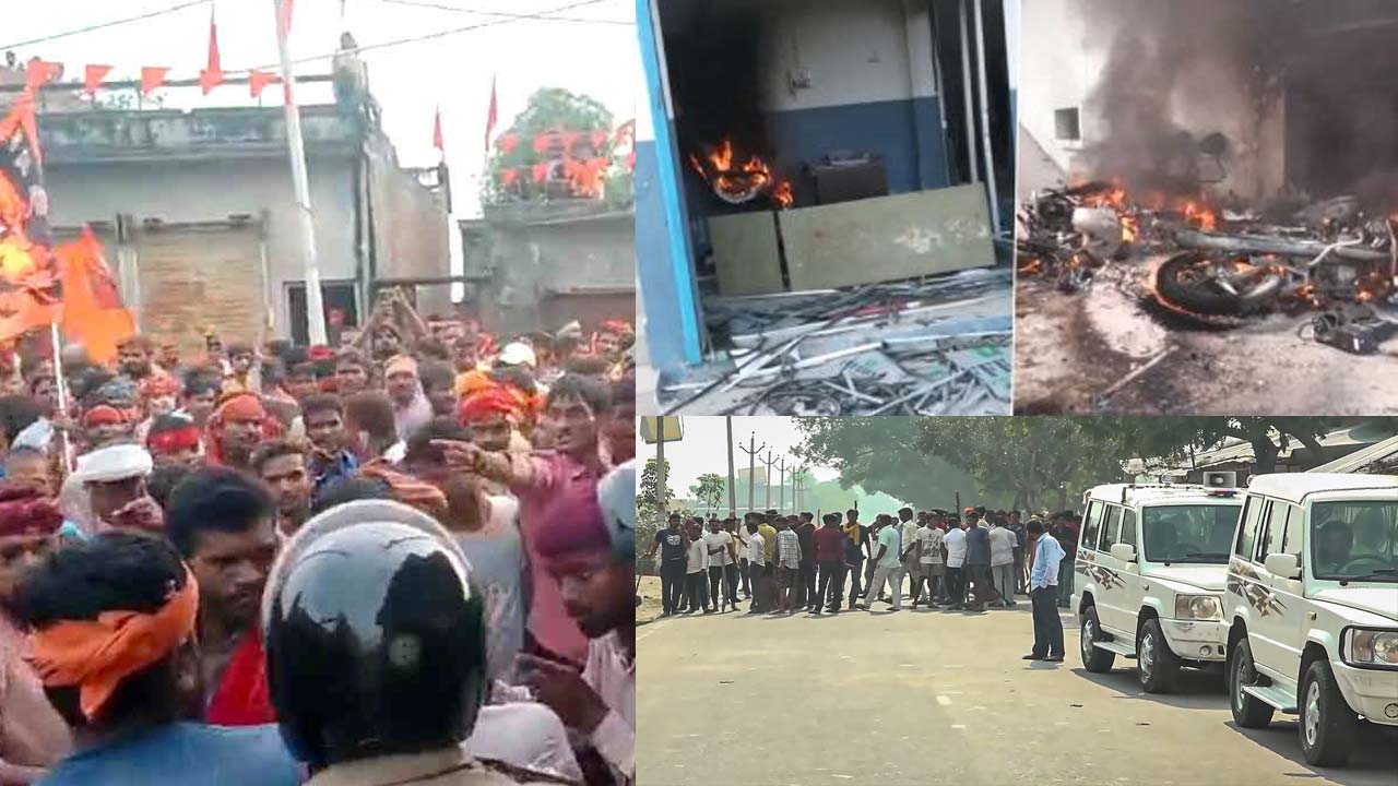 Durga idol immersion violence: Bahraich Violence Erupts During Durga Idol Immersion, 1 Dead, 30 Detained