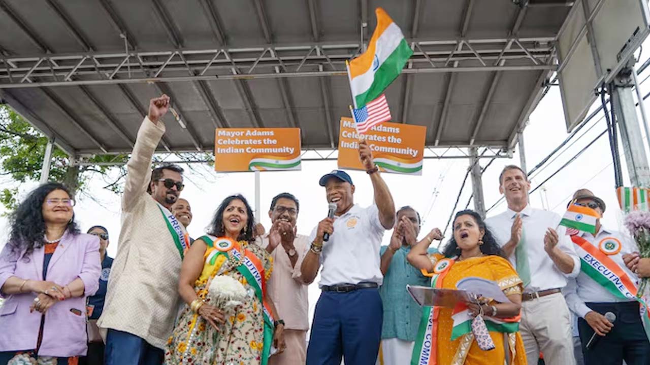 NYC Mayor Adams Mistakenly Calls India Pakistan thrice at India Day Parade