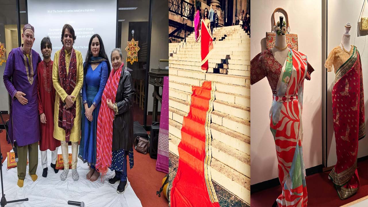 Indian Silk Sarees Exhibition at City College of New York Celebrates Cultural Diversity and Fashion