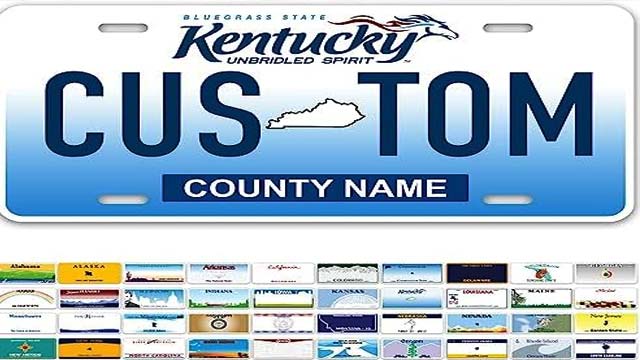 How to Obtain a Special License Plate in Kentucky