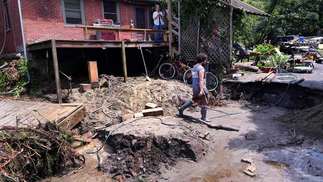 Vermonters, Hit by Floods Exactly One Year Apart, Start Assessing Damage and Cleanup