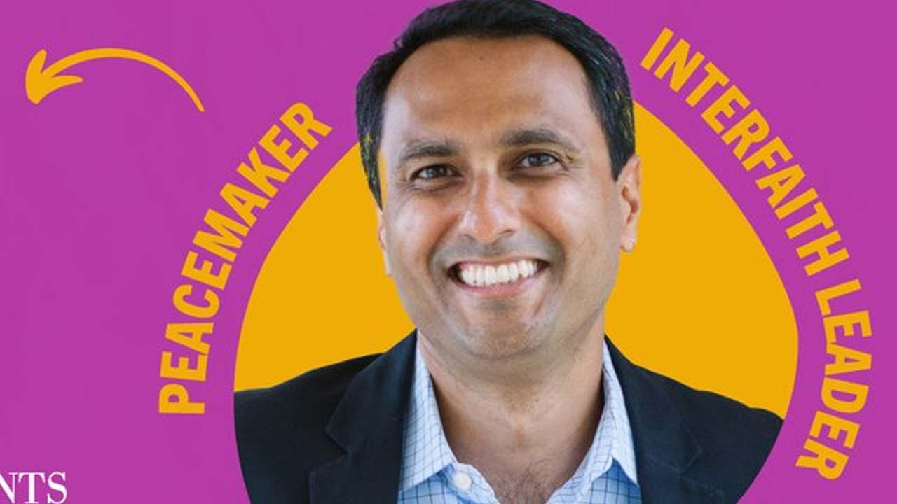 Indian NRi Eboo Patel Receives 2024 Newsweek-Stubblefield Institute Civility Award