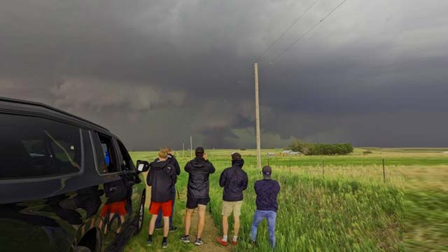 Iowa State University Students and Instructors Pursue Storms Across Tornado All