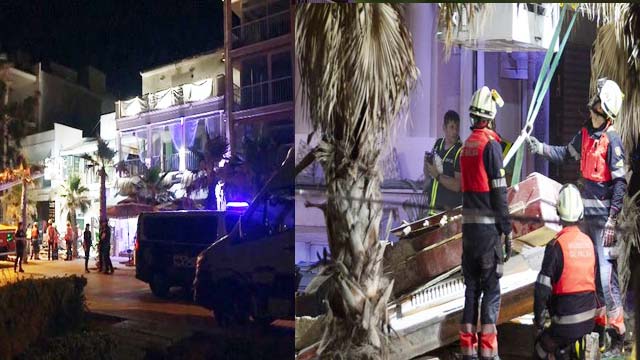 Four killed, 16 injured in restaurant collapse in Palma de Mallorca, Spain