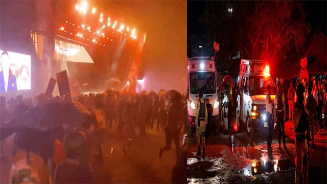 New full video of Mexico stage collapse at Mexican presidential candidate rally