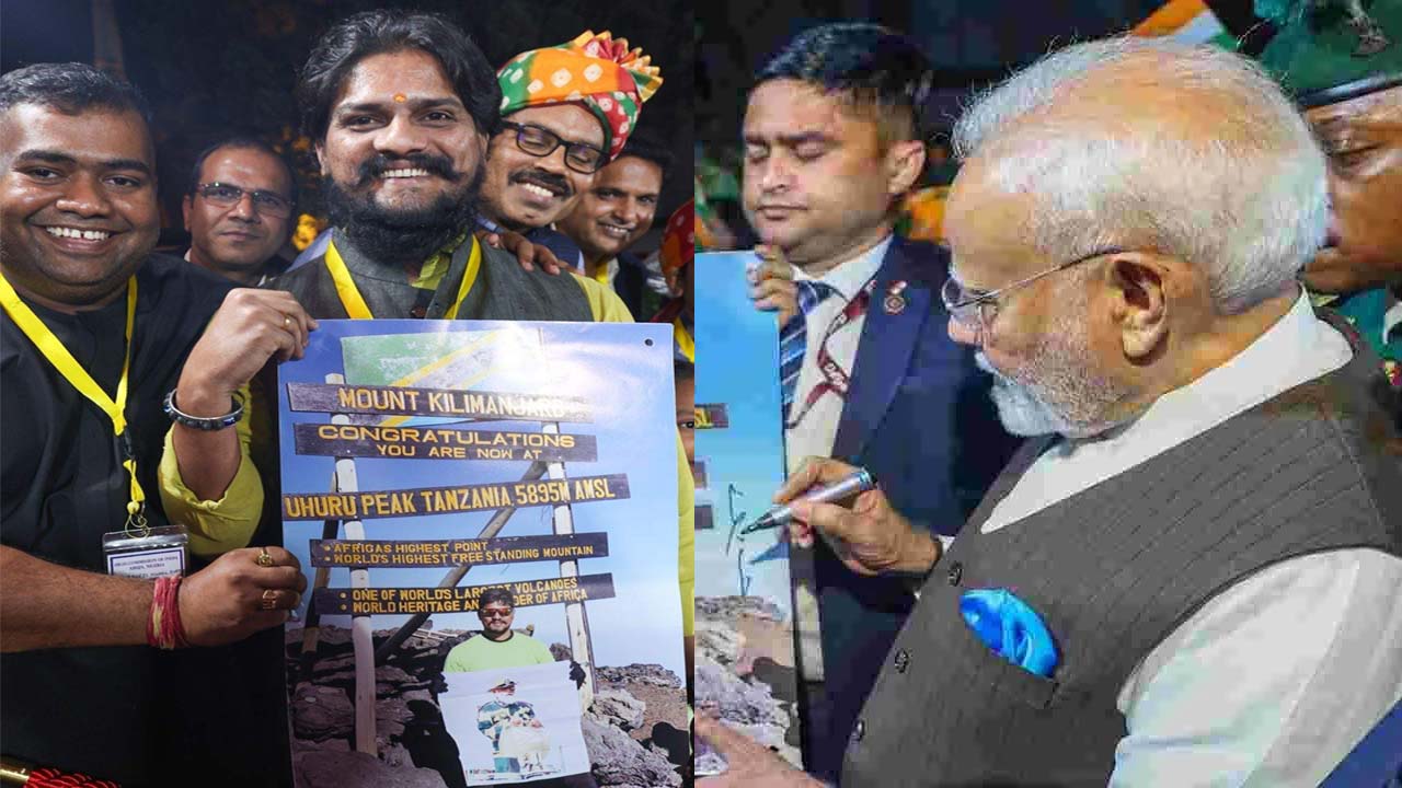 PM Modi Commends Telugu NRI Birkuri Pradeep for His Efforts in Promoting Indian Culture in Nigeria