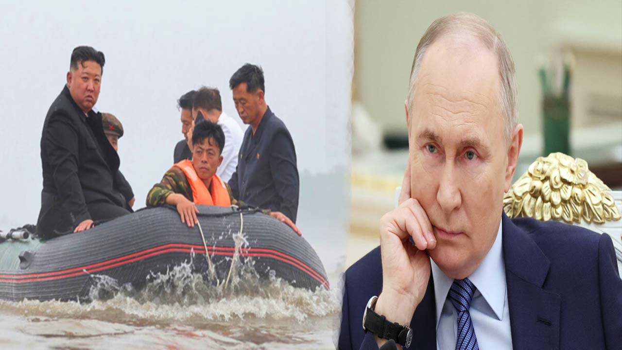 Putin Offers Flood Aid to North Korea, Kim Jong Un Declines