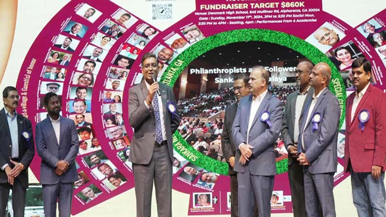 NRI Community in Atlanta Raises 1.3AUSD Million for Sankara Nethralayas Eye Care Mission