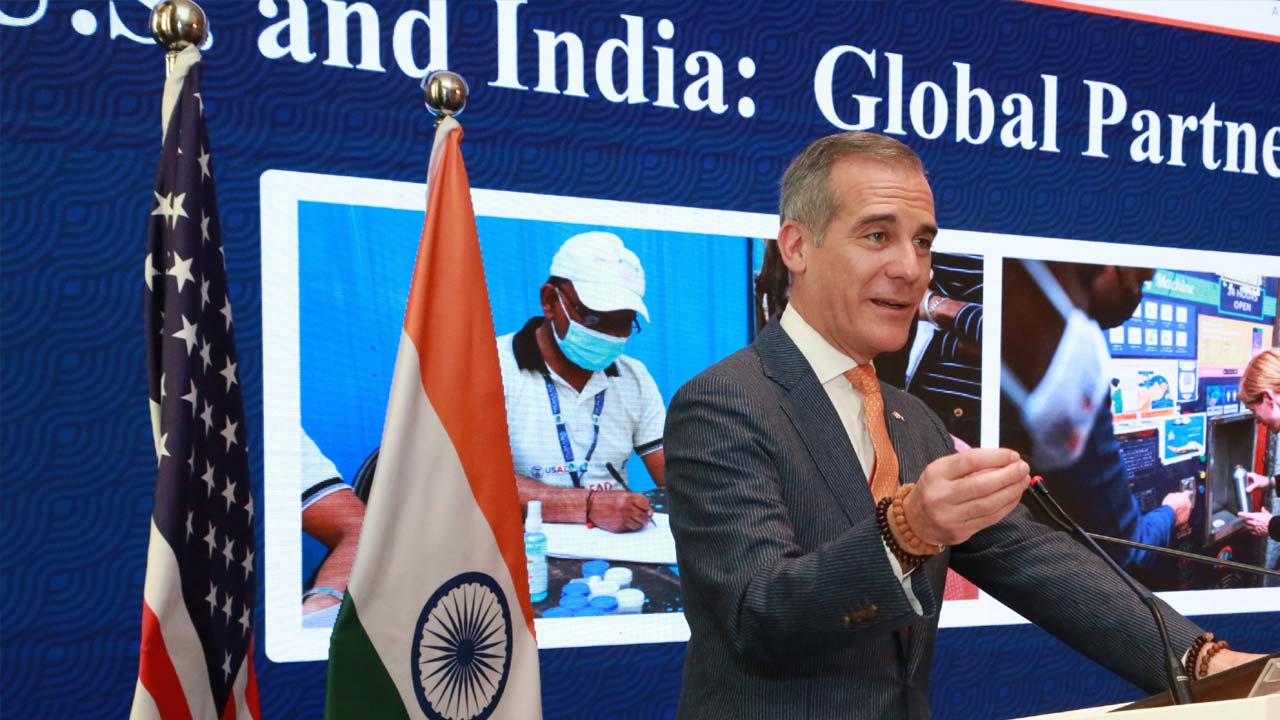 US Ambassador Eric Garcetti Highlights Indias Role as Global Renewable Energy Hub