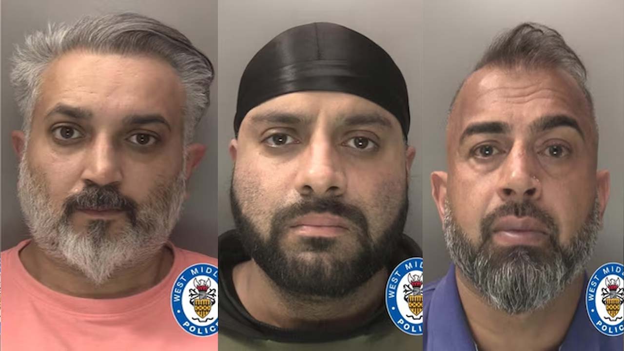 Three Indian-Origin Men Jailed in UK for Smuggling Cocaine