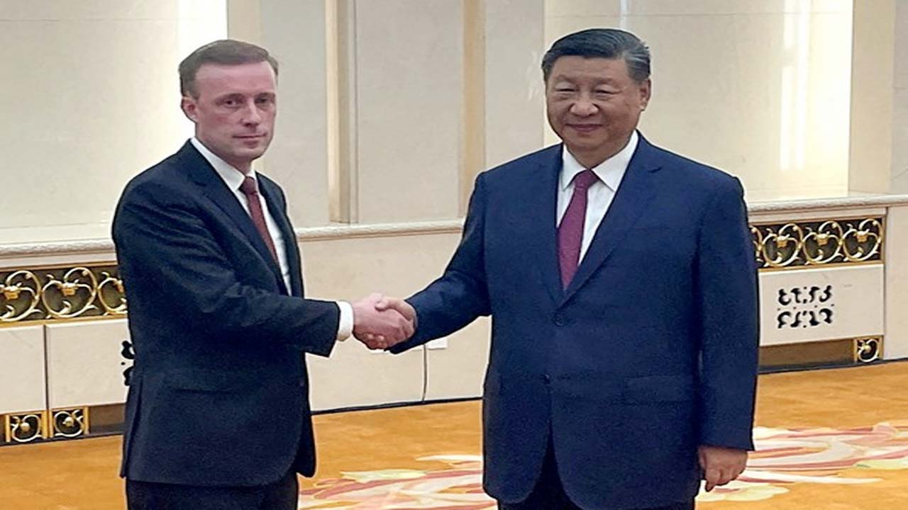 Jake Sullivan Meets Xi Jinping in Beijing to Bolster U.S.-China Ties