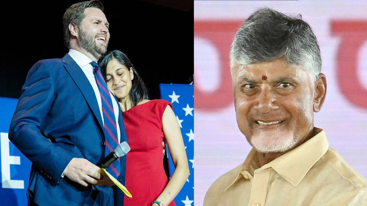 Andhra Pradesh CM Hails Historic Milestone as Usha Vance Becomes First Telugu Second Lady of the US