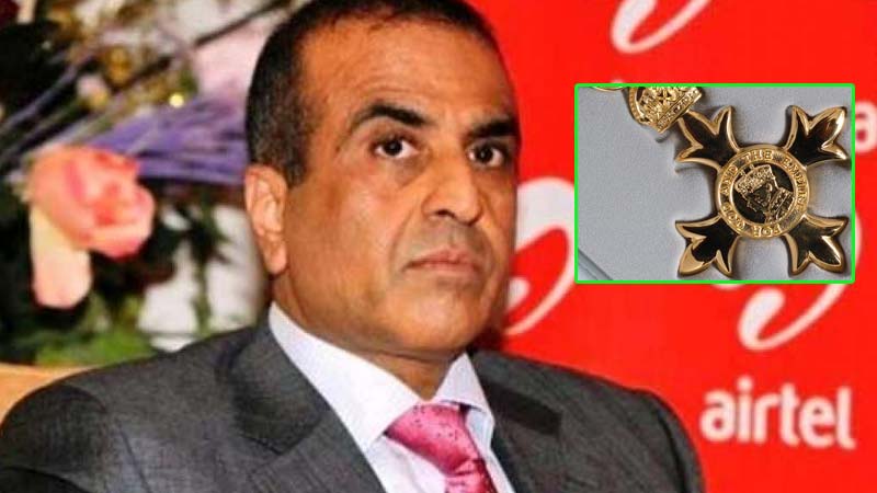 Founding chairman of Airtel, Mittal was awarded a knighthood