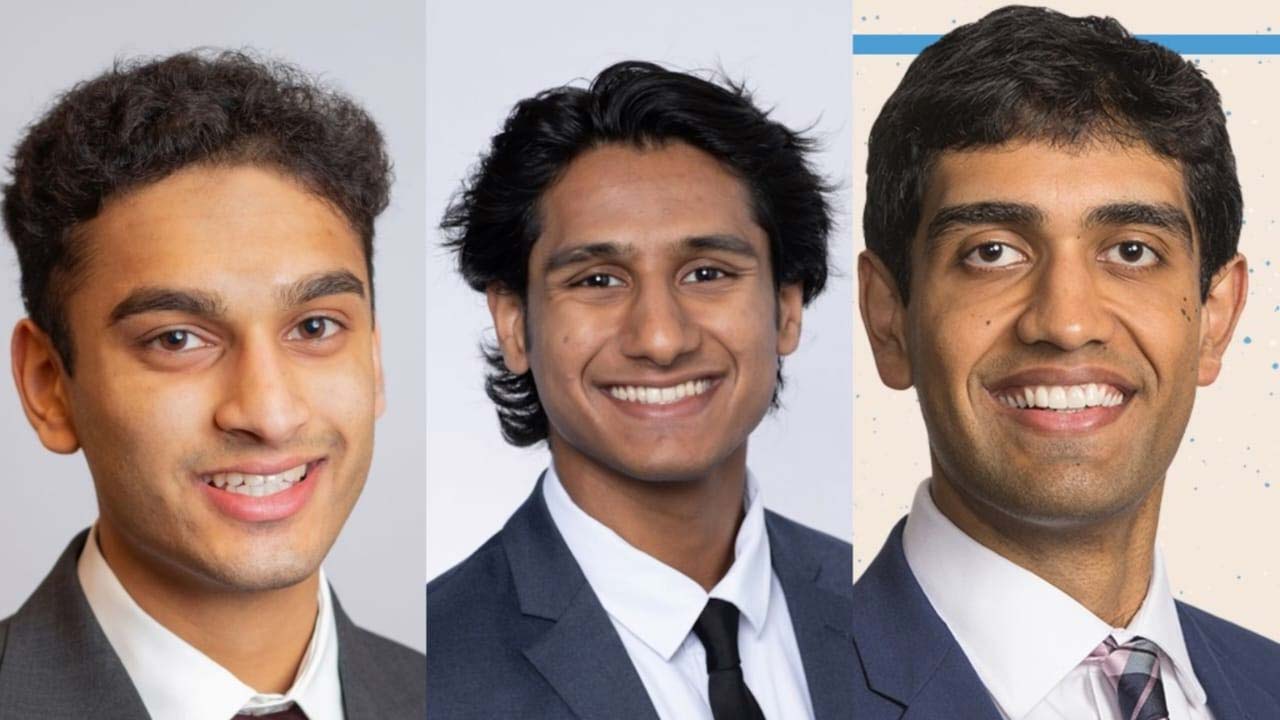 Three Indian American Scholars Named 2025 Marshall Scholarship Recipients