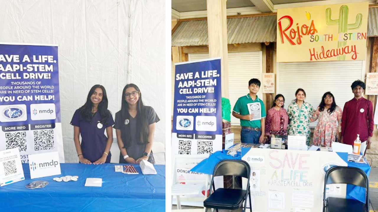 AAPI Launches Nationwide Stem Cell Drive to Save Indian Lives