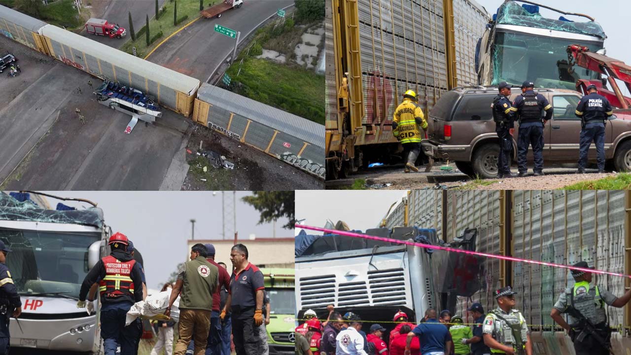 Mexico Train Hits Bus: 10 Dead, 60 Injured In Atlacomulco Crash