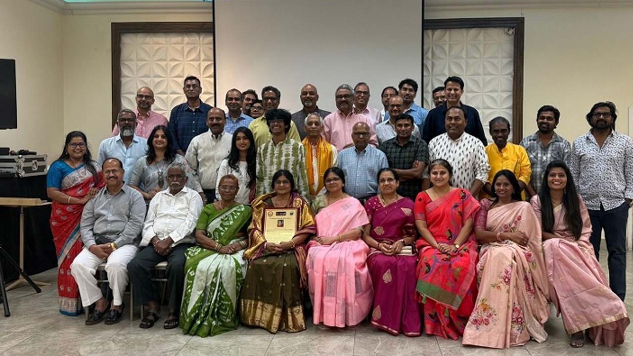 Attaluri Vijayalakshmi Honored In Dallas For 50 Years Of Literary Excellence