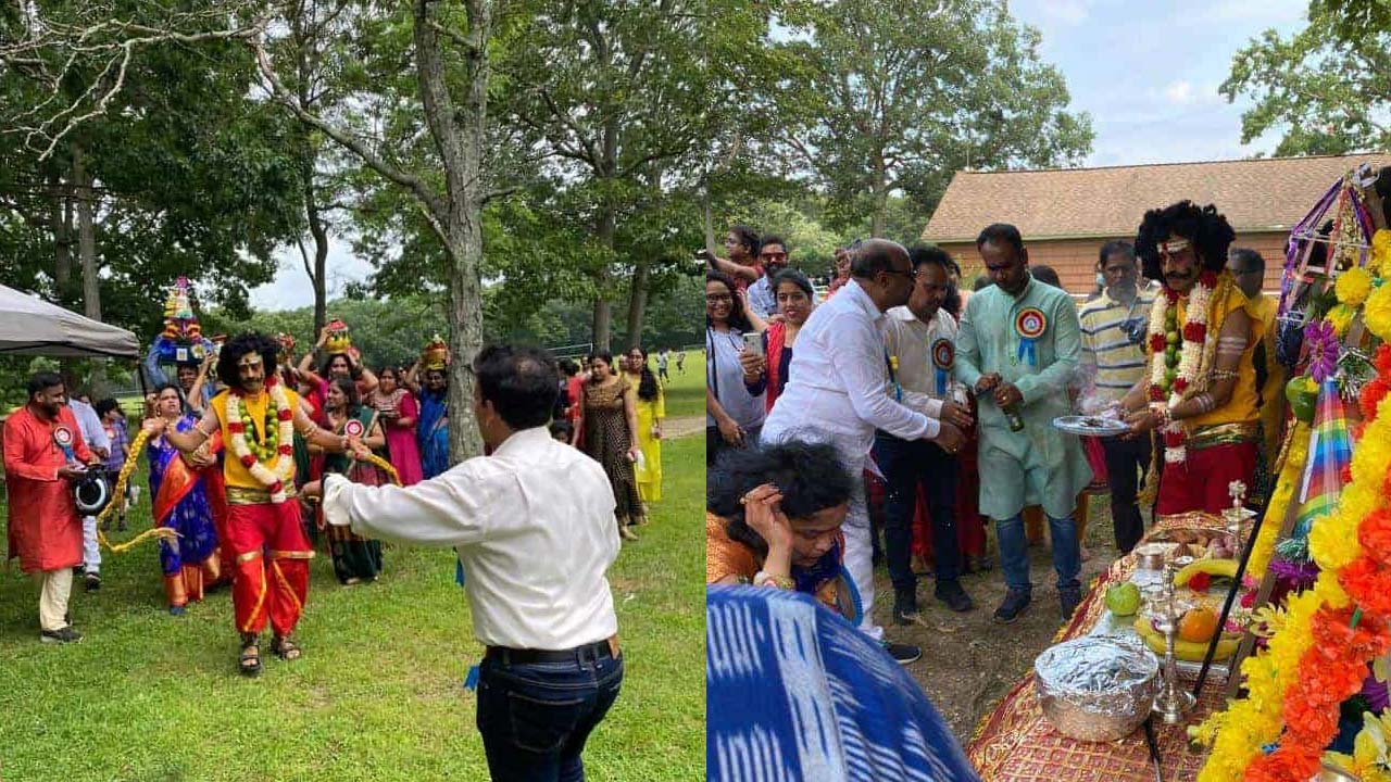 Telanganas Bonalu Festival Celebrated In New York