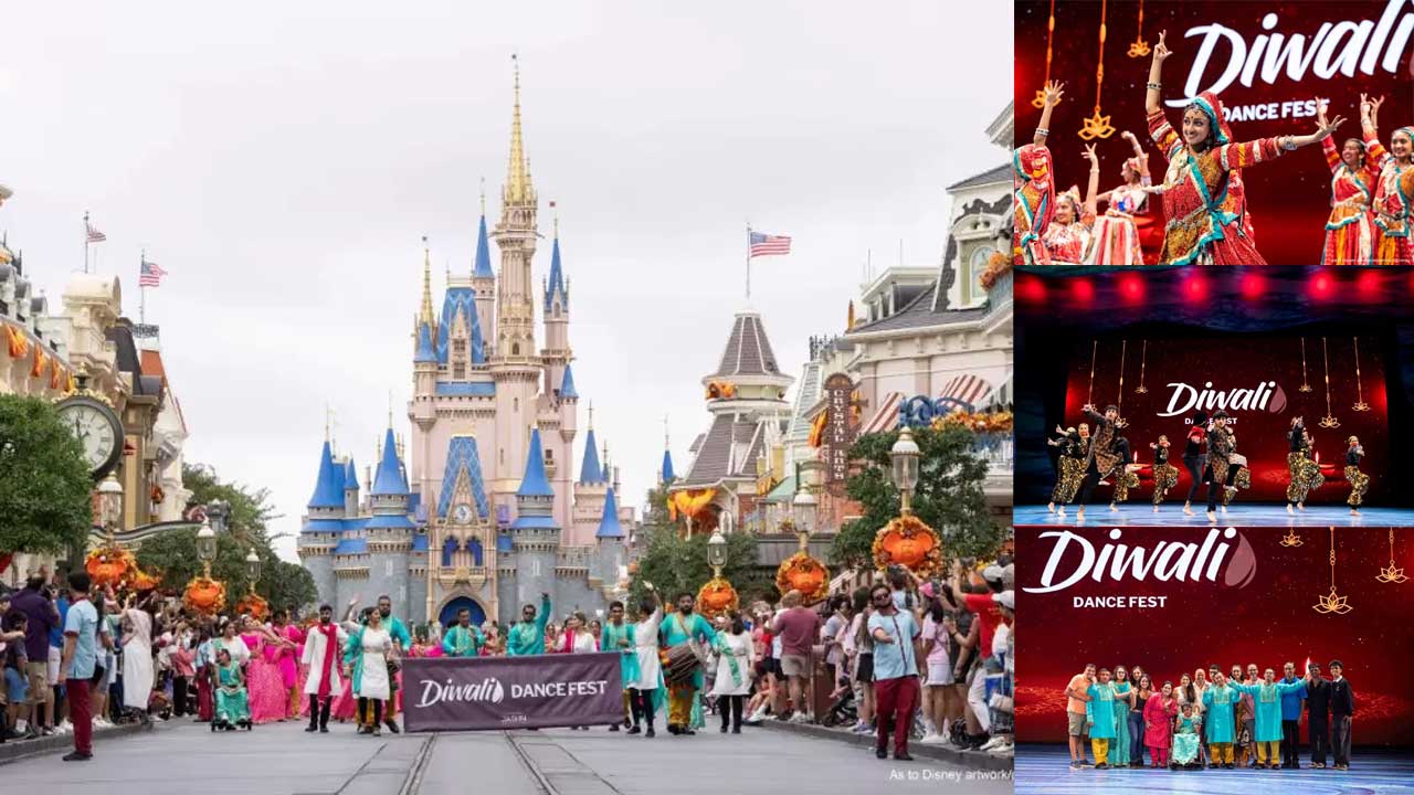 Disney World Hosts First-Ever Diwali Parade With 500 Dancers