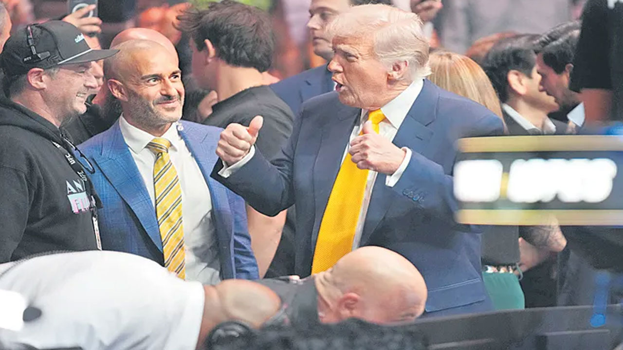 Donald Trump Relaxes at UFC Event in Miami, Doctors Confirm Excellent Health