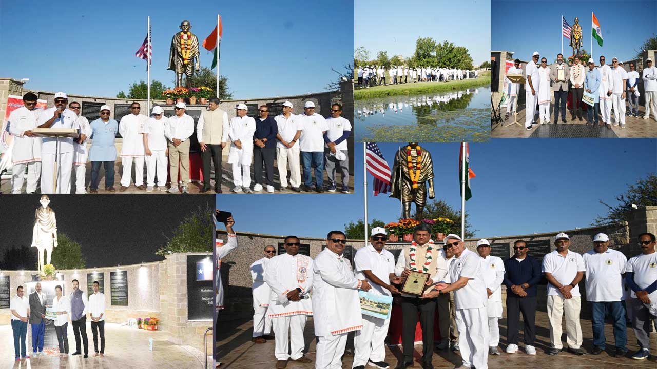 Gandhi Jayanti 2025 in Dallas: Sachin Tendulkar Leads Peace Tribute