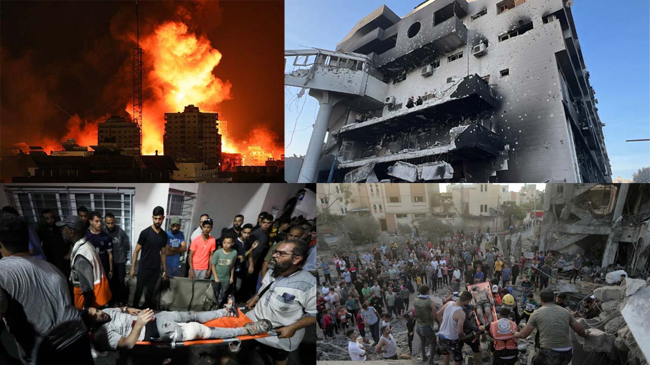 Gaza Hospital Attack: 15 Dead, 3 Journalists Injured In Israeli Strike