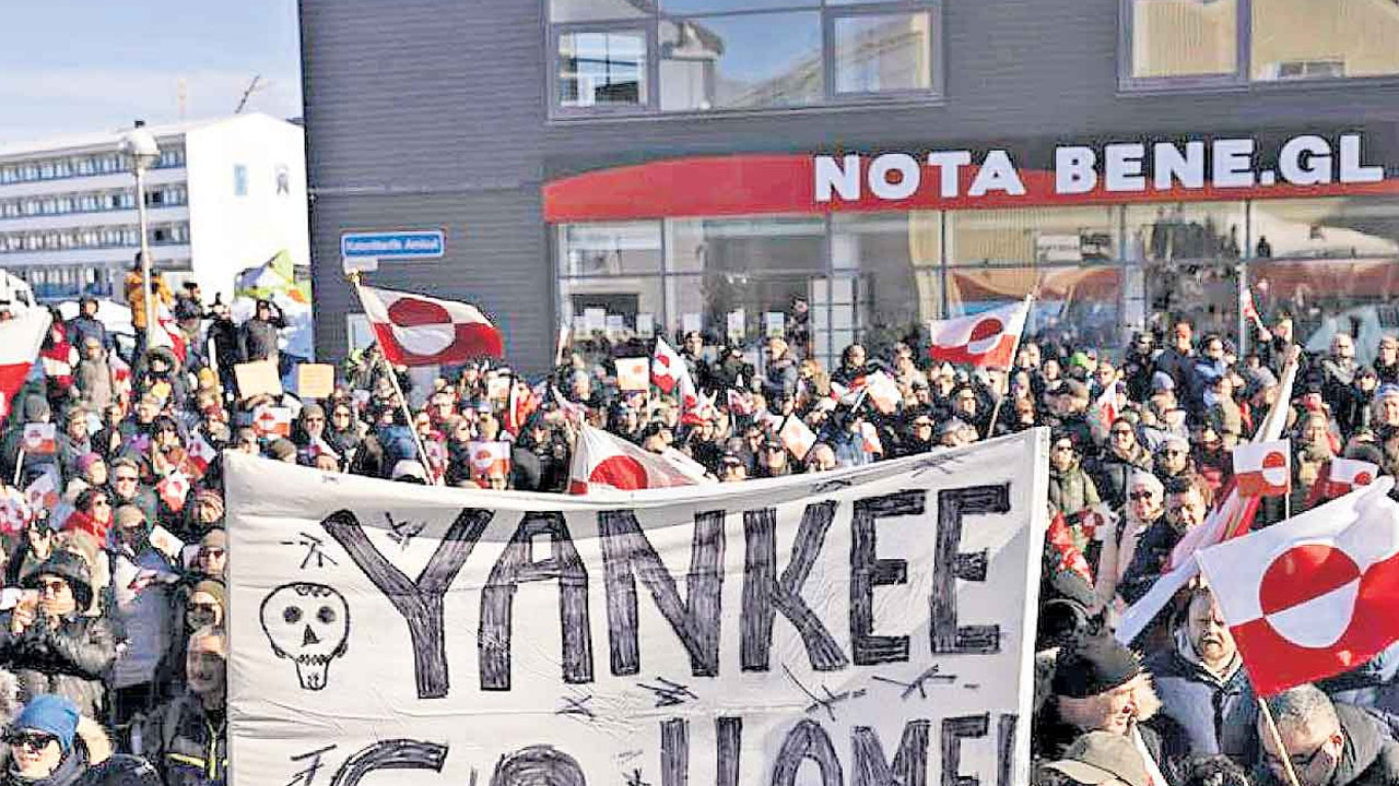 Greenland Citizens Unite in Protest Against Trump Takeover Remarks