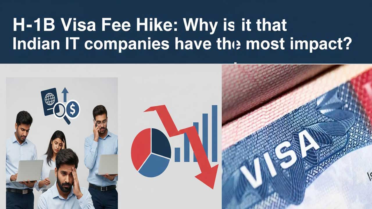 Why Are Indian IT Companies Most Affected by the 100,000USD H-1B Fee?