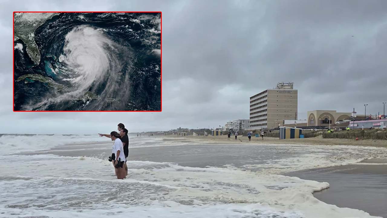 Hurricane Erin Forces Beach Closures From New York To North Carolina