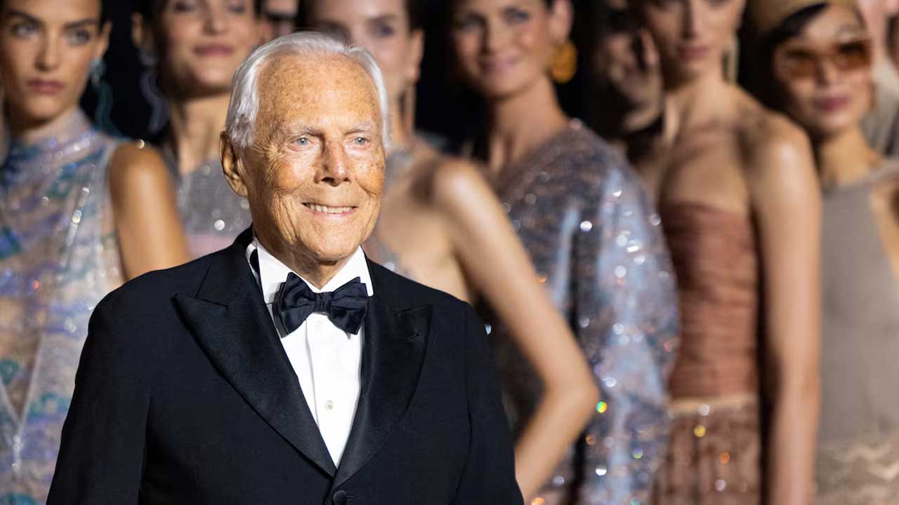 Legendary Italian Fashion Icon Giorgio Armani Passes Away at 91 in Milan