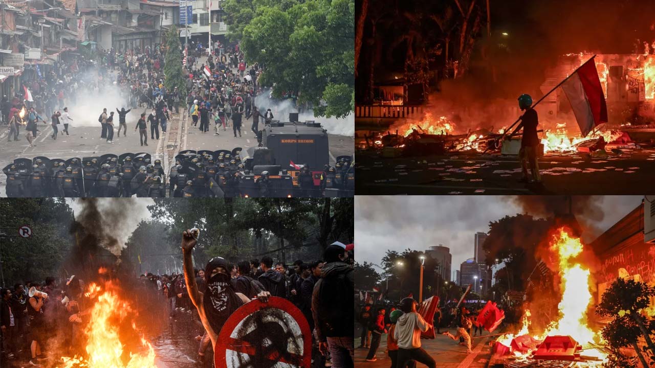 Six Killed In Indonesia Protests Over Lawmaker Housing Allowances