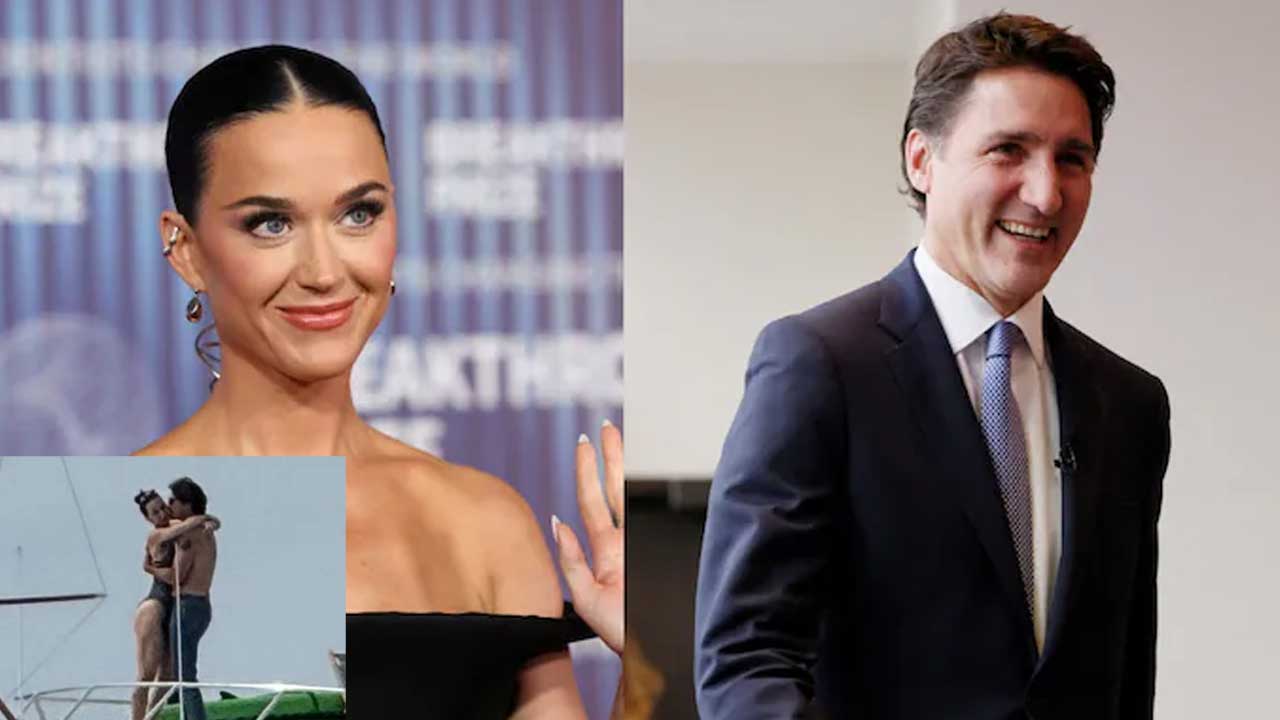 Katy Perry and Justin Trudeau Spotted Kissing on Yacht in California