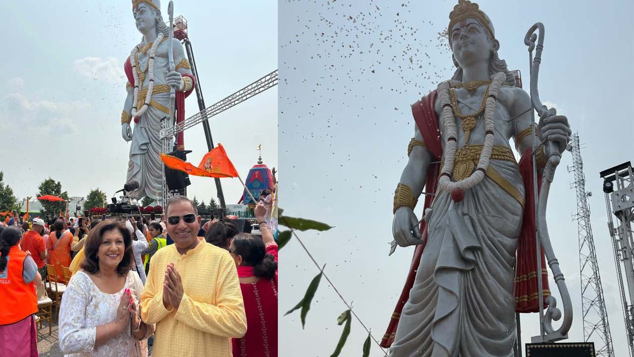 Canada Unveils North Americas Tallest Lord Ram Statue