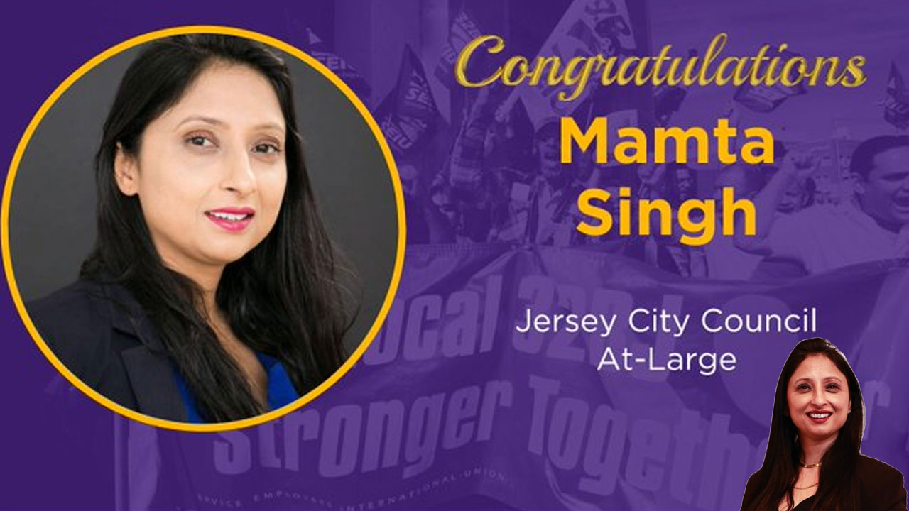 Mamta Singh Becomes First Indian American Elected to Jersey City Council