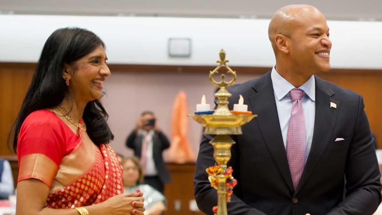 Who Joined the Governor to Celebrate Diwali in Maryland?