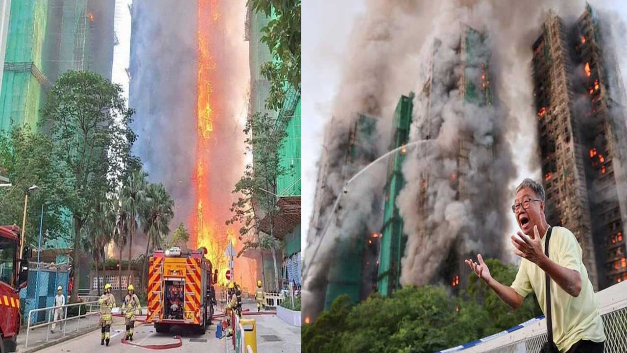 High-Rise Fire Horror in Hong Kong: 44 Killed and Hundreds Missing After Blaze