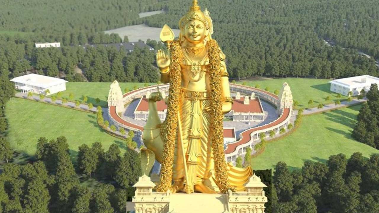 World Tallest Murugan Statue Rising in North Carolina
