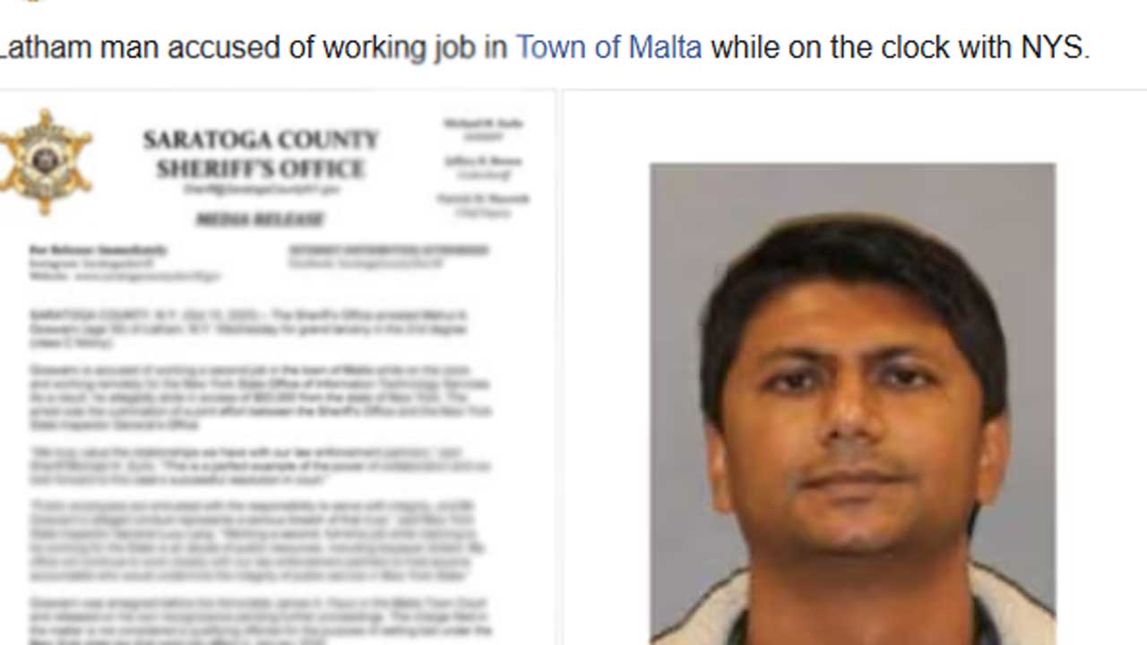 Indian-Origin Mehul Goswami Arrested in New York for 50K USD Theft