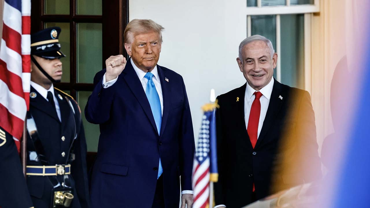 Trump, Netanyahu Set For Gaza Ceasefire Talk At White House