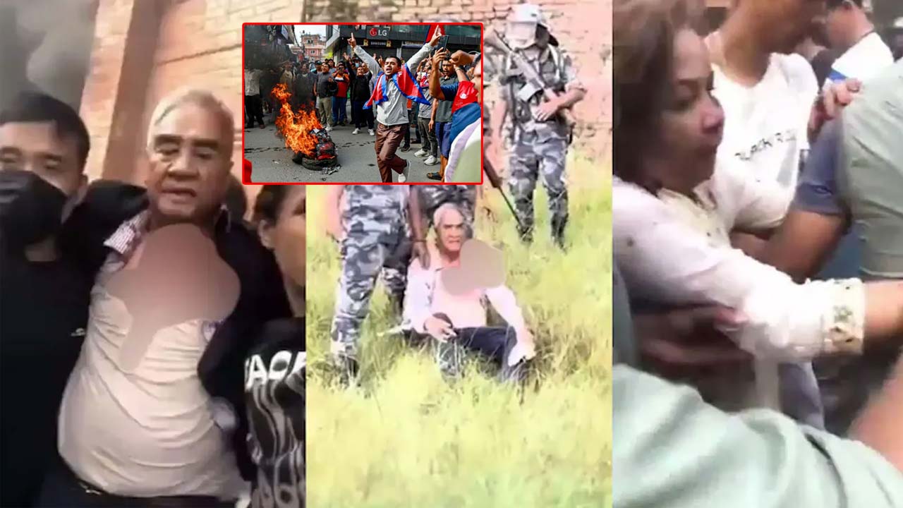 Former PM Sher Bahadur Deuba Beaten Amid Nepal Gen Z Protests