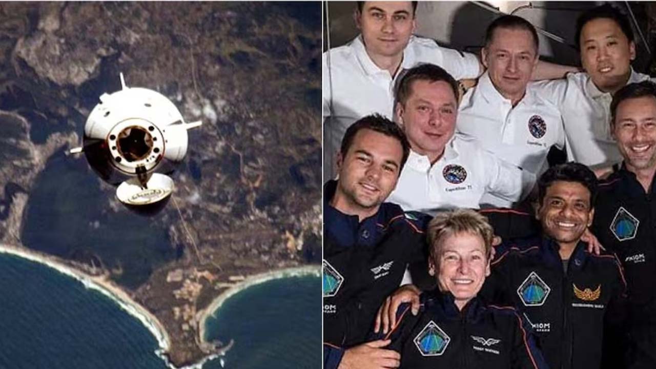 Shubhanshu Shukla Begins Return From Space On Dragon Spacecraft