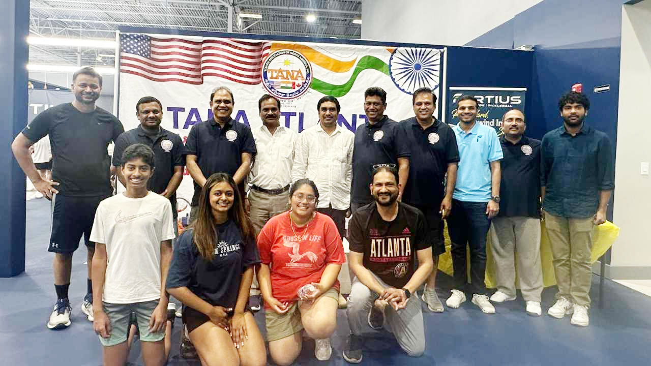 TANA Badminton Tournament 2024: Telugus Shine at Fortiu