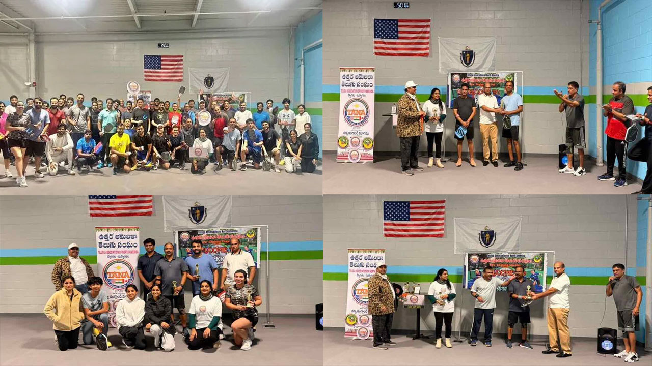 TANA Pickleball Tournament in Boston Brings Excitement and Community Spirit