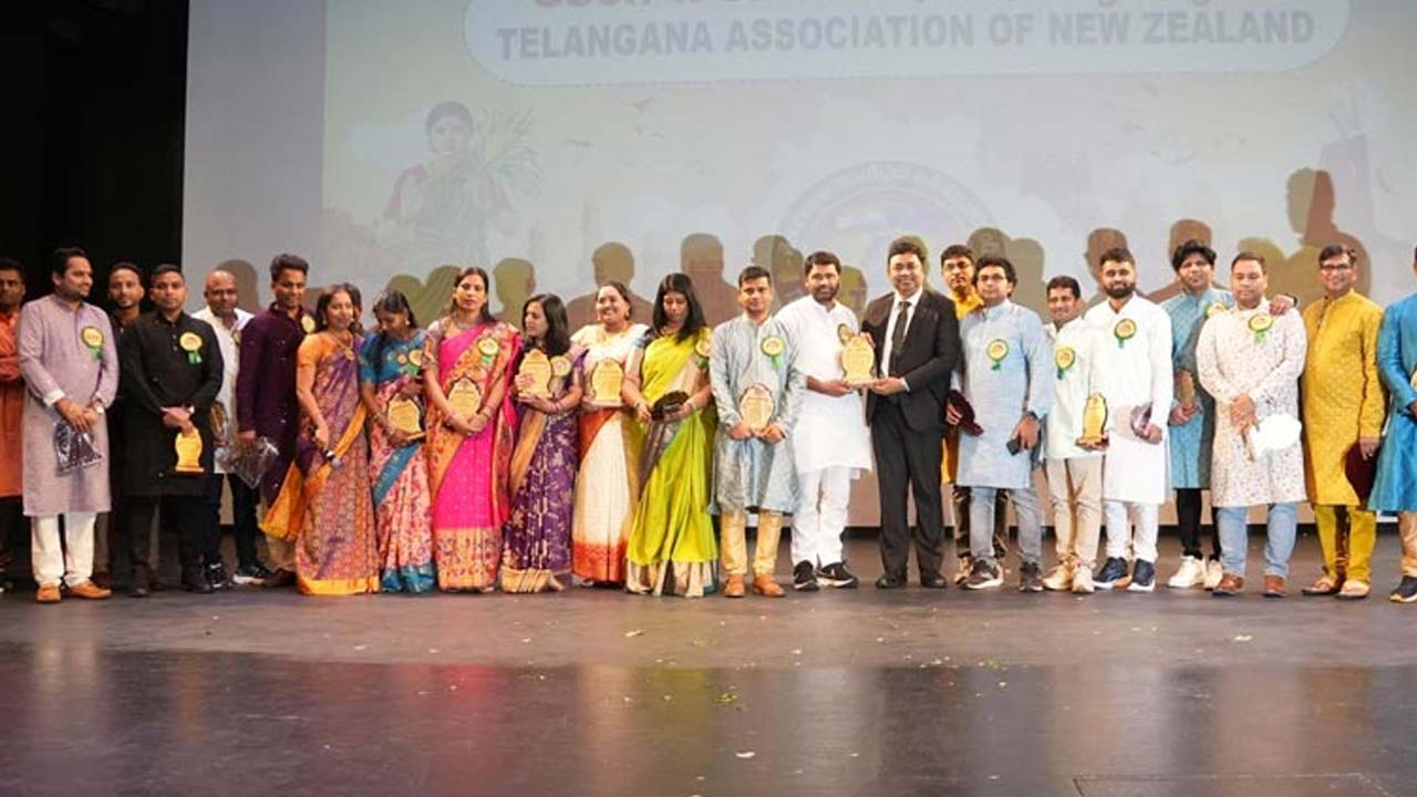 Telangana Formation Day Celebrated In New Zealand