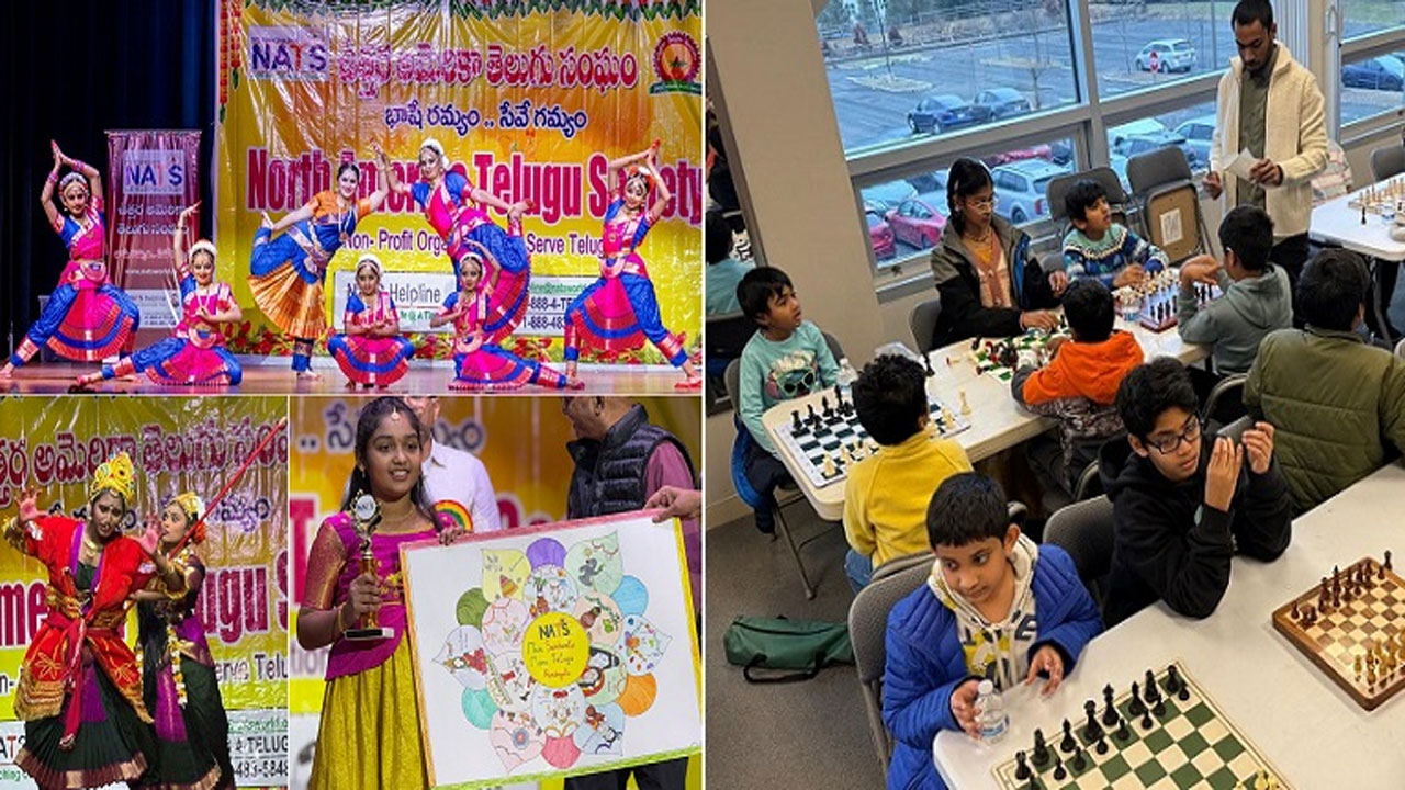 Telugu Kids Shine at NATS Childrens Fest in New Jersey with Sankranthi Joy