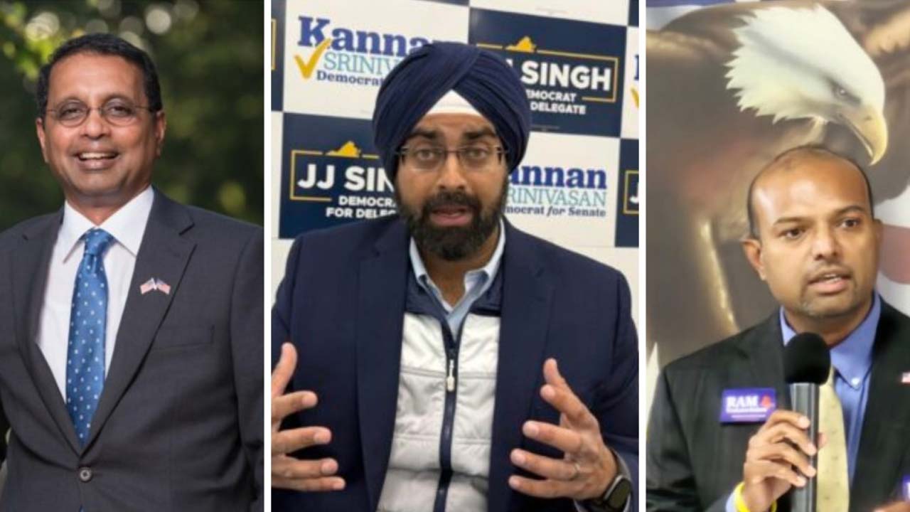 Three Indian Americans Vie for Key Positions in Virginias Special Elections