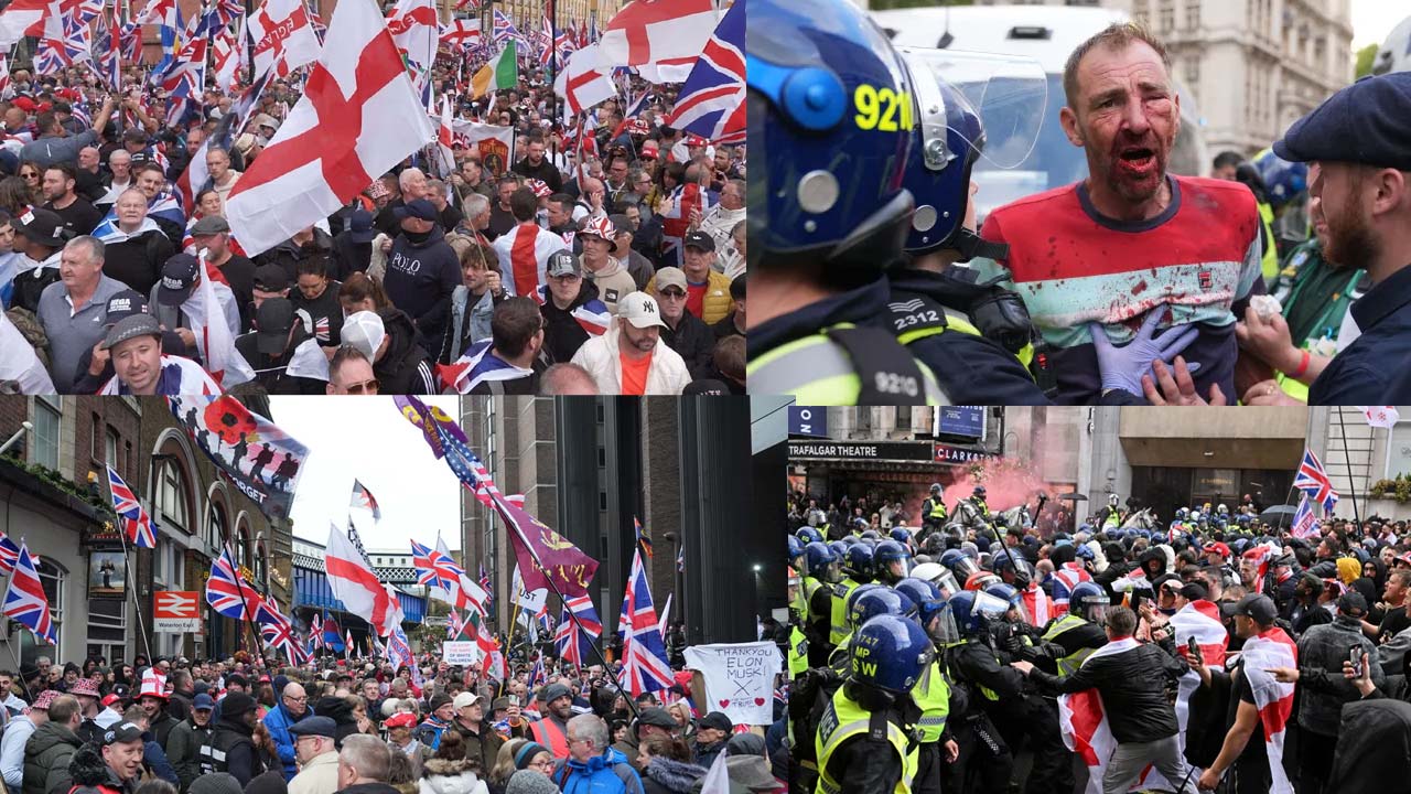 Over 110,000 Attend Tommy Robinson Protest In London