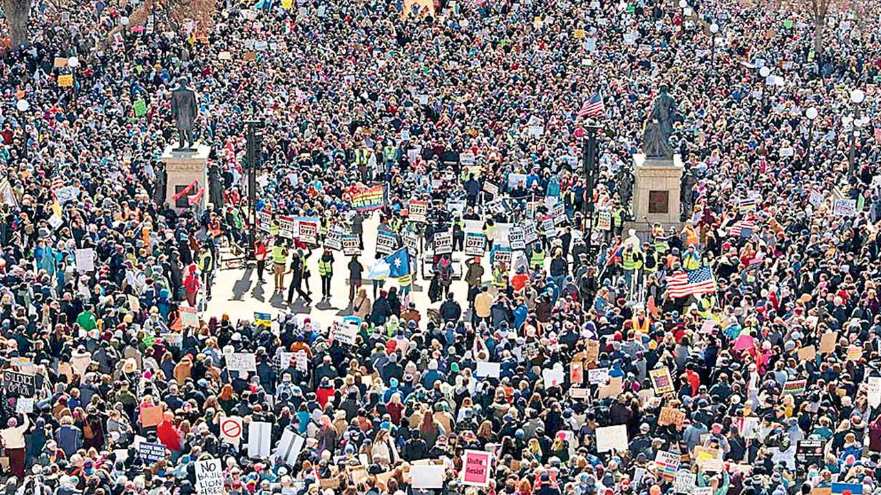 Trump Faces Heat: Thousands Demand Justice, Equality And Accountability